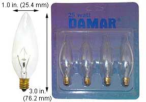 Incandescent Incandescent CTC 25CTC  25 MM4-Pack