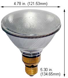 ***CLOSEOUT*** Tungsten Halogen(Quartz) Par 75PAR38QWFL/50 
