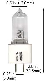 Tungsten Halogen(Quartz) Tungsten Halogen JC JC24V150L