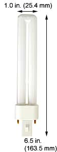 ***CLOSEOUT*** Compact Fluorescent Plug-in Compact Fluorescent CF9DS/835 