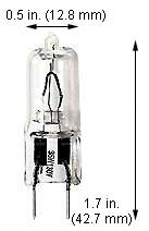 Tungsten Halogen(Quartz) Tungsten Halogen T4 Q35T4/G8