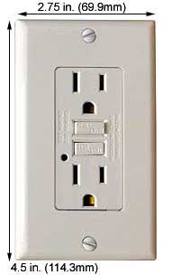 Receptacles GFCI GFCI 20A RECEPTACLE 1-GANG