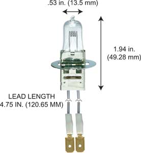 Tungsten Halogen(Quartz) Tungsten Halogen T4 HLX64382 200W 6.6A