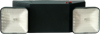 R-1B BLK  2 HEAD EMERG.LIGHT