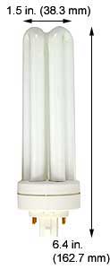 ***CLOSEOUT*** Compact Fluorescent Plug-in Compact Fluorescent F42TBX/SPX41/A/4P