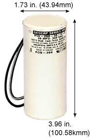 Ballasts Ballast Accessories Capacitors 400WMH/PS CAPACITOR