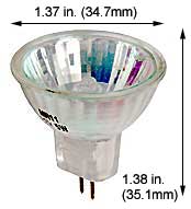 Tungsten Halogen(Quartz) Tungsten Halogen MR11 Q35/MR11/CG 24V (FTE/24V/CG)