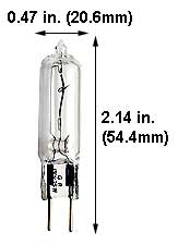 Tungsten Halogen(Quartz) Tungsten Halogen JCD JCD25/G8
