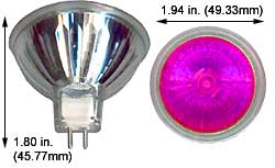 Tungsten Halogen(Quartz) Tungsten Halogen MR16 FMW/CG/PINK 