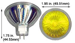 Tungsten Halogen(Quartz) Tungsten Halogen MR16 EXN/CG/YELLOW 