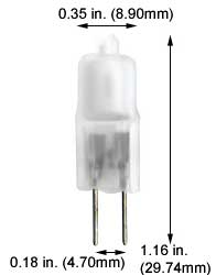 Tungsten Halogen(Quartz) Tungsten Halogen JC JC20/FR