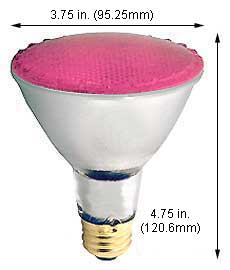 Tungsten Halogen(Quartz) Tungsten Halogen Bulbs Medium Par30LN 50PAR30QFL/LN