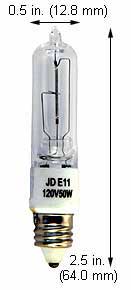 Tungsten Halogen(Quartz) Tungsten Halogen JD 50QCLMC 