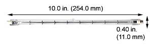 ***CLOSEOUT*** Tungsten Halogen(Quartz) Tubular 1500T3QCL-WB 
