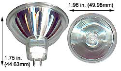 Tungsten Halogen(Quartz) Tungsten Halogen MR16 FMW/CG/120V 