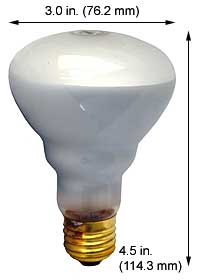 ***CLOSEOUT*** Incandescent Higher than 120 Volt 75BR25FL 230V FLOOD E27