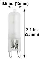 Tungsten Halogen(Quartz) Tungsten Halogen T4 Q60T4FR/G9