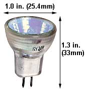 Tungsten Halogen(Quartz) Tungsten Halogen MR8 Q10MR8/SP/CG SPOT