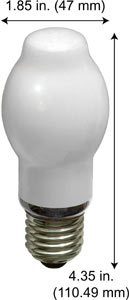Tungsten Halogen(Quartz) Tungsten Halogen Bulbs Medium Halolux HL100BT15/SW/SSFC 120V