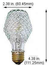 Tungsten Halogen(Quartz) Tungsten Halogen Bulbs Medium Special 50A/HAL/CRYSTAL