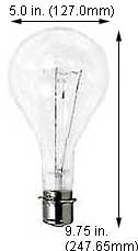 Incandescent Aviation Bulbs 620PS40P
