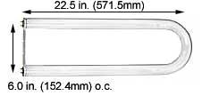 Fluorescent Fluorescent Tubes U-Bend FB40D830/6