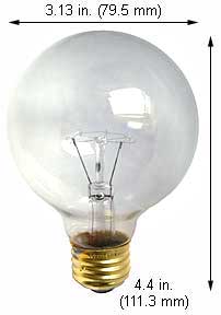 Incandescent Incandescent G25 40G25CL