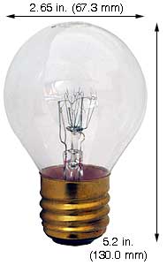 Incandescent Incandescent P25 50/50P25/28