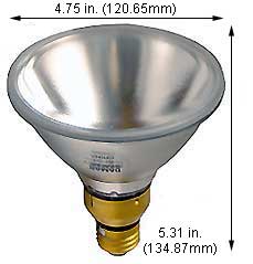 Tungsten Halogen(Quartz) Tungsten Halogen Bulbs Medium Par38 75PAR38QSP/10