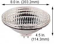 Tungsten Halogen(Quartz) Tungsten Halogen Par64 1000PAR64QMFL