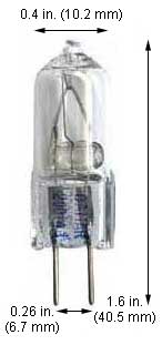 Tungsten Halogen(Quartz) Tungsten Halogen JC JC50