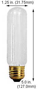 Incandescent Incandescent T10 40T10IF