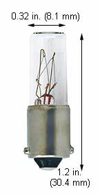 Incandescent Miniature T2.5 90MB