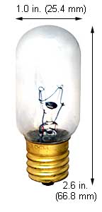 Incandescent Incandescent T8 25T8N